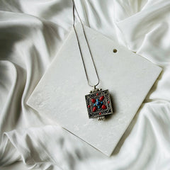 Antique_Turquoise_Coral_Pendant