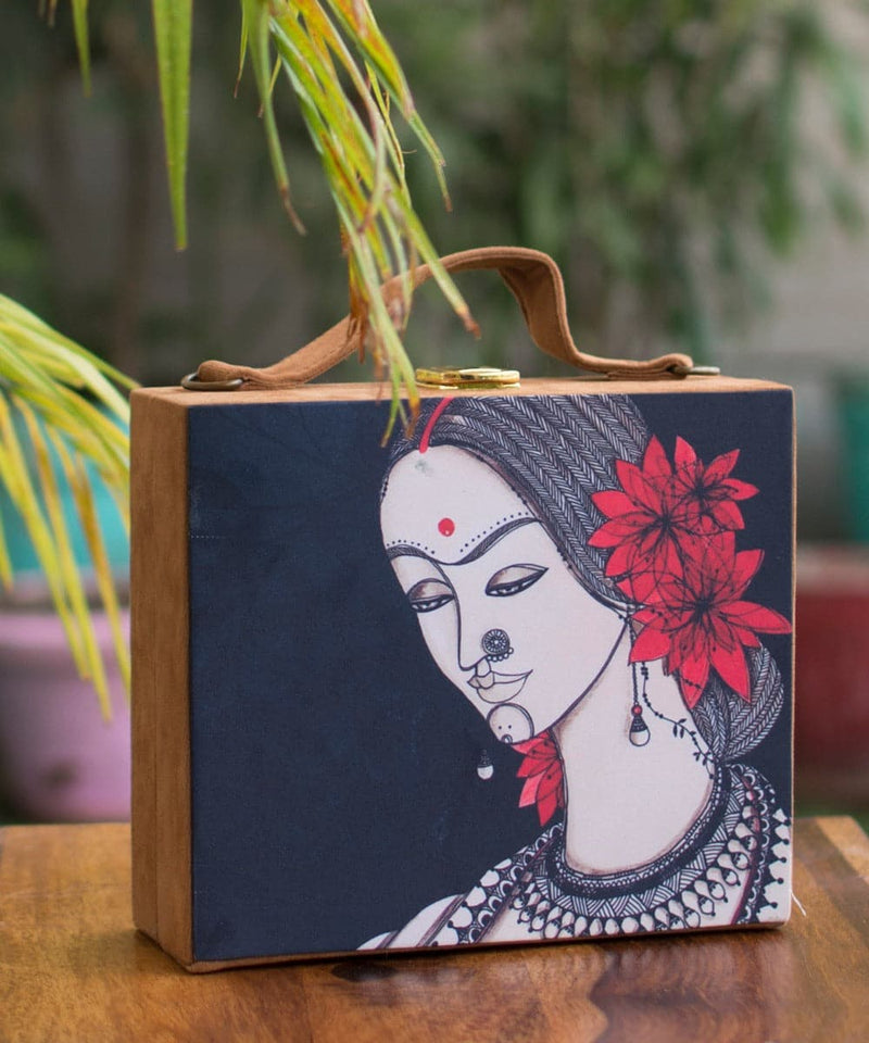 Indian woman print