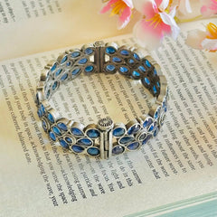 Oxidized Premium German Silver Openable Bangles