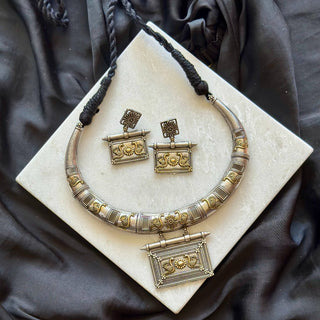 Oxidized Silver Choker Sets - Cherriscope
