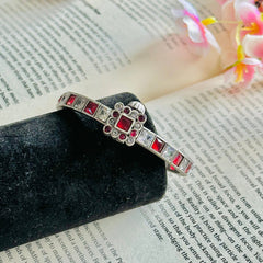 Silver-Toned Bracelets & Bangles for Women 