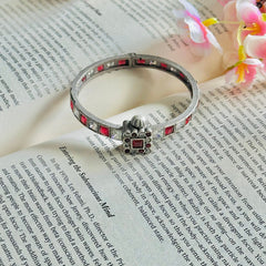Silver-Toned Bracelets & Bangles for Women 