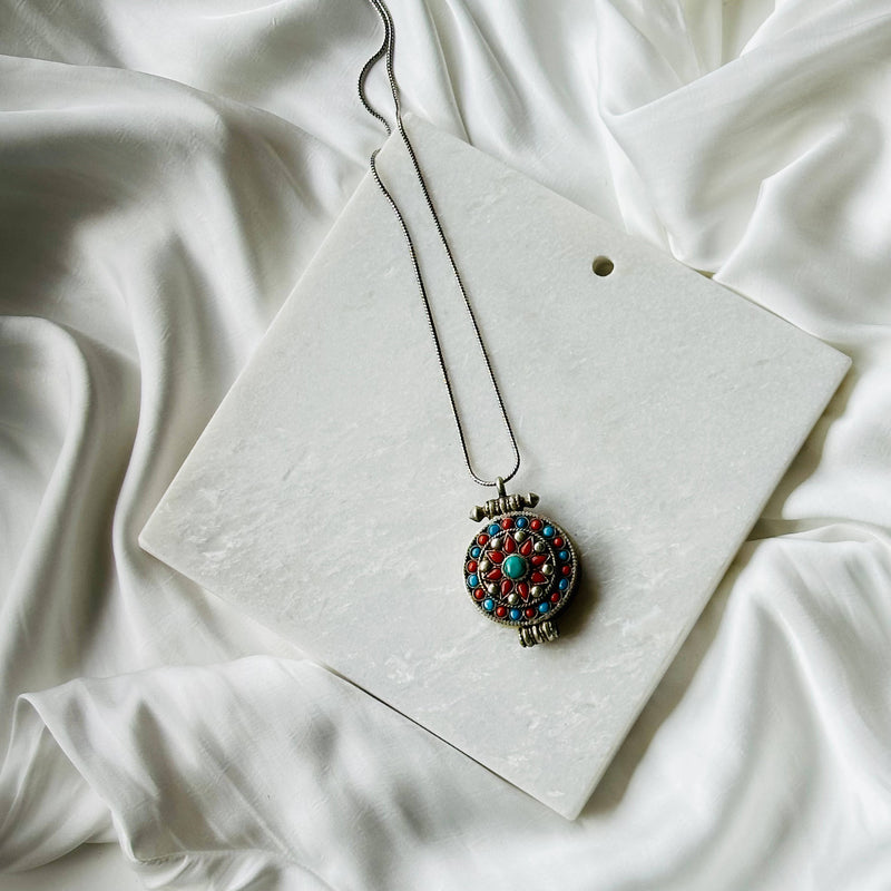 Tibetan Silver Pendant