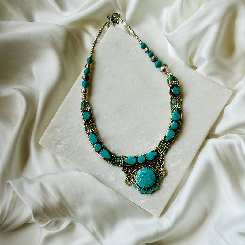 Tibetan Turquoise Necklace